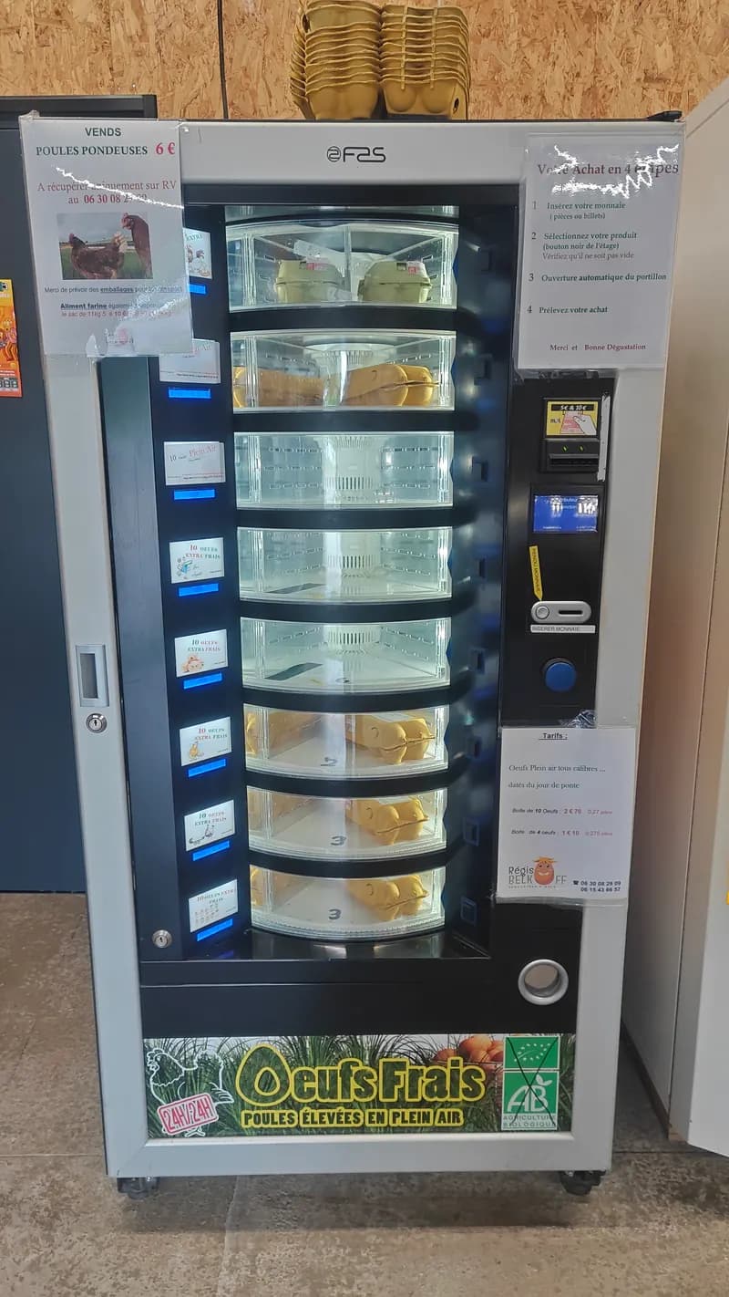 Distributeur d'œufs