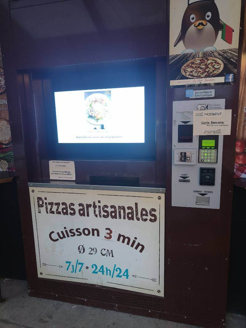 Distributeur de Pizzas