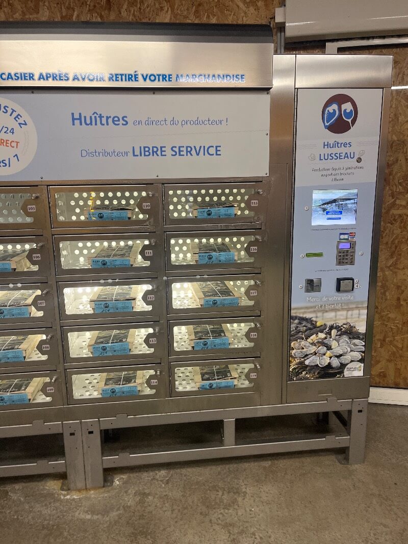 Distributeur de Fruits de Mer