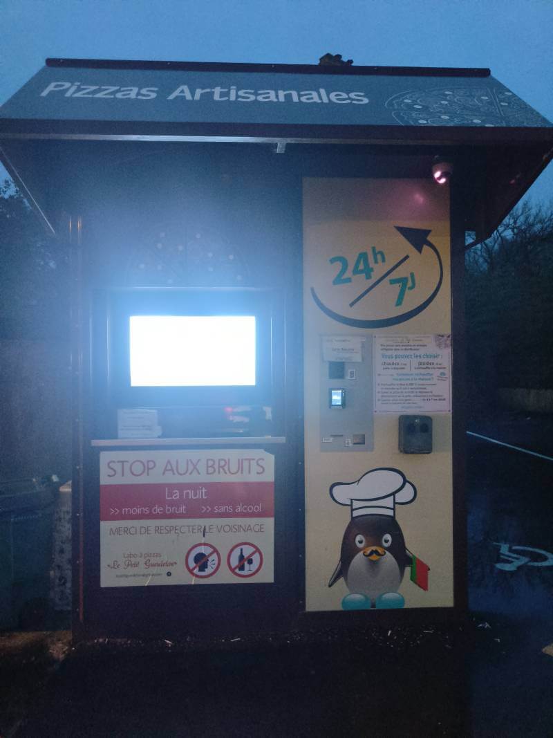 Distributeur de Pizzas