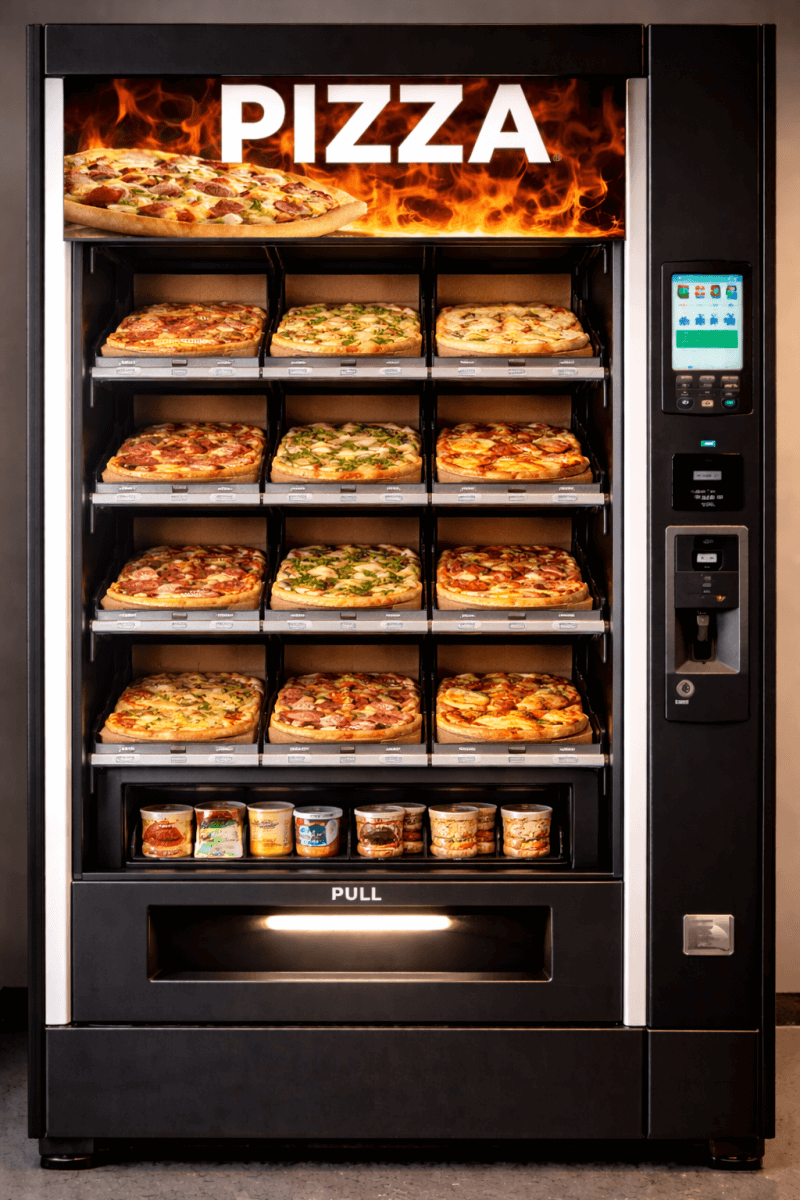 Distributeur Pizza Marchand