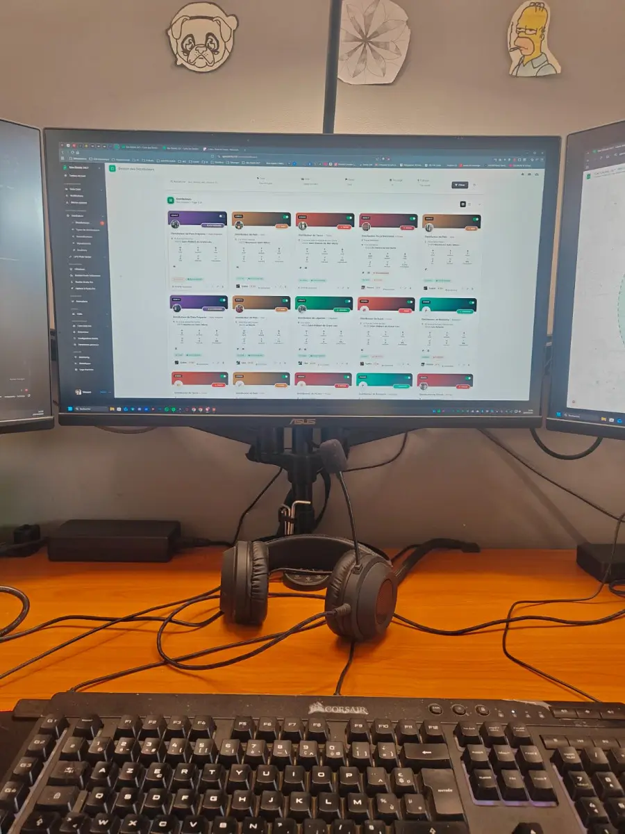 Distributeur de Casiers Mixtes